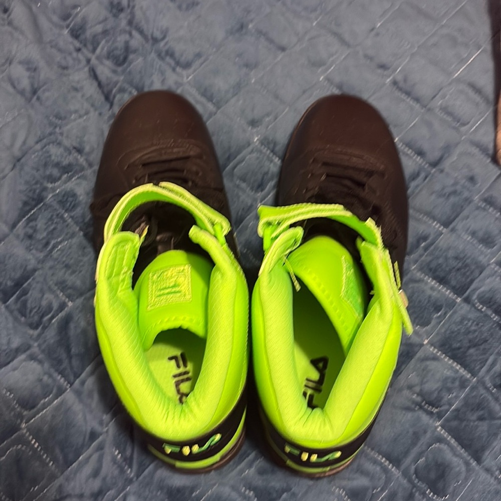 FILA Black And Green Shoes